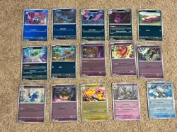 Chaos Rising Reverse Holo Bulk Lot X15 Pokemon Cards - Image 1