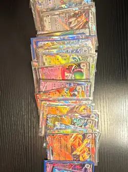 Pokemon TCG Japanese & Korean Ex bulk 50+ cards SOME CARDS BENT - Image 1