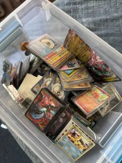 Pokemon TCG Bulk Lot 500 Cards + ETB Sleeves Ultra Rares - Image 2