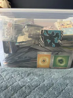 Pokemon TCG Bulk Lot 500 Cards + ETB Sleeves Ultra Rares - Image 3