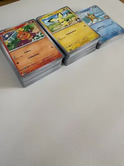 Pokemon TCG Destined Rivals Job Bulk Lot 140 Cards (common/uncommons) - Image 1