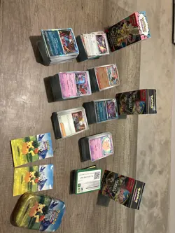 Large Pokemon TCG Bulk Job Lot – Approx. 700 Cards + Code Cards + Storage Boxes - Image 1