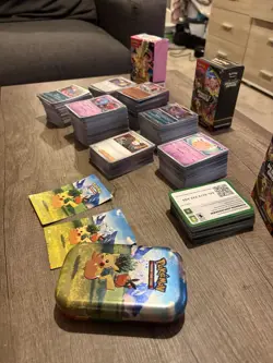 Large Pokemon TCG Bulk Job Lot – Approx. 700 Cards + Code Cards + Storage Boxes - Image 4