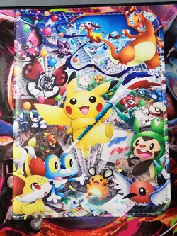 Pokemon Bulk Cards With Binder MINT - Image 1