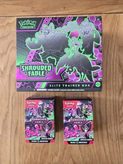 Pokemon TCG Shrouded Fable Joblot Bulk Cards Bundle + ETB & Box Accessories - Image 1