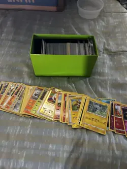 Pokemon TCG Bulk Card Lot + Holo & Reverse Holo Cards - Image 1