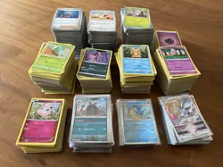 Bulk Lot Pokemon Cards 1900 + Cards (2) - Commons, Uncommons, Holo, Reverse Holo - Image 3