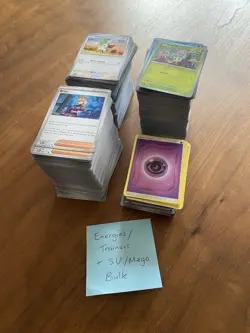 Bulk Lot Pokemon Cards 1900 + Cards (2) - Commons, Uncommons, Holo, Reverse Holo - Image 4