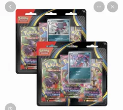Pokemon Trading Card Game TCG Phantasmal Flames 3 Booster Pack Blister - Image 1