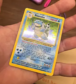 Wizards of the Coast 1999 Pokemon TCG Base Set Blastoise 2/102 Holo HP - Image 1