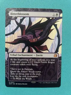 Bitterblossom Wilds of Eldraine: Enchanting Tales Regular #0027 - Image 1