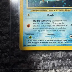 Kabutops - 6/75 - Pokemon Neo Discovery Unlimited Holo Rare Card WOTC NM - Image 3