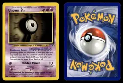 Unown [I] 68/75 Unlimited Common Neo Discovery Pokemon Card - Image 1