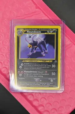 Houndoom 23/75 Neo Discovery Rare Unlimited - NM English Pokemon Card - Image 5