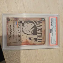 One Piece TCG - Monkey D Luffy Wanted Poster OP13-118 PSA 10 - Image 1
