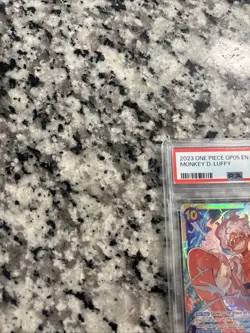 Monkey D. Luffy OP05-119 SEC One Piece OP-05 English Gear 5 PSA 10 Gem Mint - Image 3