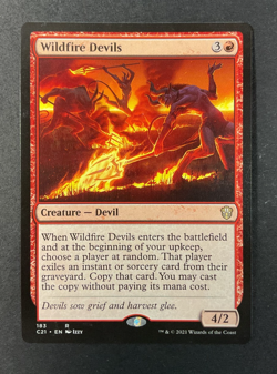 Wildfire Devils - Commander 2021 - MTG - MAGIC THE GATHERING - Image 1