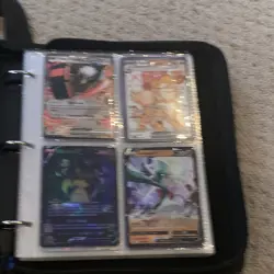 Pokemon TCG Zip 3-Ring Binder 4-Pocket Side Loading 64 Cards 16 Pages - Image 2