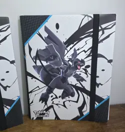Pokemon Black Bolt Card Binder Pair 22 Double Sided Pages 9 Pockets Per Side New - Image 3