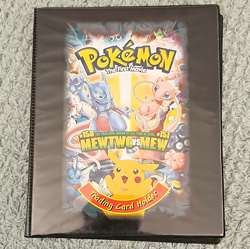 Pokemon: The First Movie A4 3-Ring Trading Card Album Binder 150, 4-Pocket - Image 1