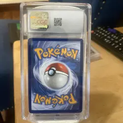 Pokemon TCG Team Rockets Meowth Card 203/182 Destined Rivals CGC 9 - Image 2