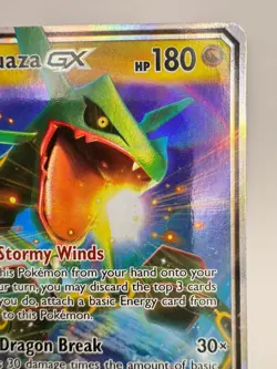 Rayquaza GX Holo Ultra Rare Celestial Storm 109/168 Pokemon Card NM - Image 5