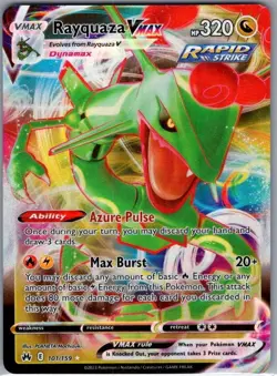 Rayquaza VMAX 101/159 SWSH: Crown Zenith - Pokemon Card - NM - Image 1