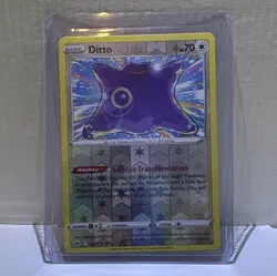 The Pokemon Company Pokemon TCG Ditto 107/159 Crown Zenith Reverse Holo Rare - Image 1