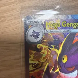 Mega Gengar EX 284/217 Secret Rare Full Art Holo ASC English Pokemon TCG - Image 4