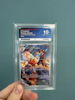 Pokemon TCG - Ascended Heroes - ACE 10 Ethan’s Macargo IR - 222/217 - Image 1