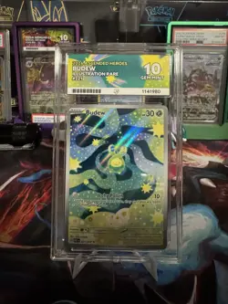 Pokemon TCG Budew IR Ascended Heroes 221/217 Ace 10 Perfect Subs - Image 1