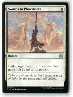 Swords to Plowshares Commander: the Lost Caverns of Ixalan Regular - Image 1