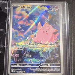 Pokemon TCG Clefairy 094/088 Sv09 Journey Together Illustration Rare Holo EN - Image 3