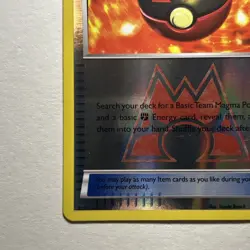 Pokemon TCG Team Magma's Great Ball Reverse Holo Card 31/34 Double Crisis NM - Image 5
