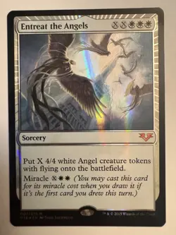 Entreat the Angels #7 (Foil) (NM) From the Vault: Angels V15 Magic MTG - Image 1