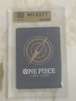 One Piece Card Game Monkey D. Luffy P-075 Tin Pack Set Vol.2 Promo Foil BGS 10 - Image 2