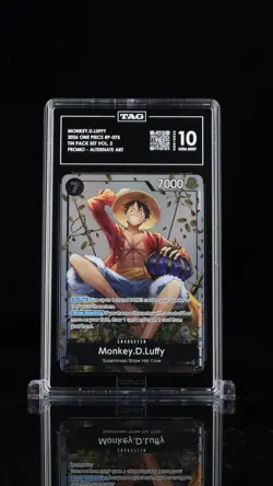Monkey.D.Luffy (Tin Pack Set Vol. 2) P-075 One Piece Promotion Foil (TAG 10) - Image 1