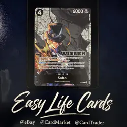 P-105 Sabo Winner Pack 2026 Vol. 2 One Piece TCG English Card - Image 1