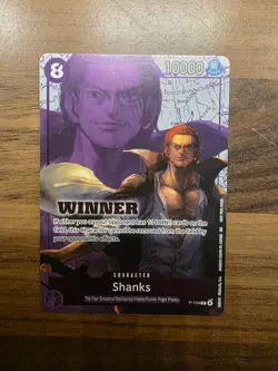 Shanks (Winner Pack 2026 Vol. 2) P-104 One Piece Promotion Cards Foil - Image 1