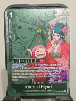 Kouzuki Hiyori (Winner Pack 2026 Vol. 1) OP12-028 One Piece Promotion Cards Foil - Image 1