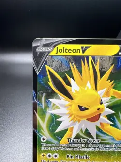 Jolteon V SWSH151 Black Star Promo - Pokemon TCG Sword & Shield - NM - Image 2