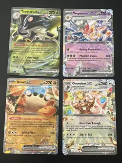 Pokemon TCG Scarlet & Violet Obsidian Flames EX Lot of 4 Cards NM/M Condition - Image 1