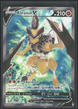 Pokemon TCG Kleavor V SWSH: Sword & Shield Promo Cards SWSH248 NM Promo - Image 1