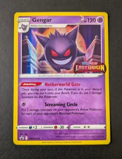 Gengar SWSH241 - Sword & Shield Lost Origin *NM* Holo STAMPED Pokemon Card - Image 2