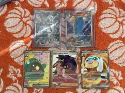 Pokemon TCG Illustration Rare LOT OF 5 Cards NM Journey Together 162, 167, 180 - Image 1