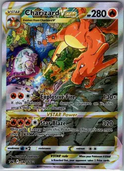 Charizard VSTAR - SWSH262 SWSH: Sword & Shield Promo Cards - Pokemon Card - NM - Image 1