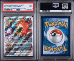 Pokemon TCG Charizard VSTAR SWSH262 Sword & Shield Promo Holo PSA 9 ENG 2022 - Image 3