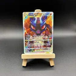 Pokemon TCG Lucario VSTAR SWSH291 Black Star Promo Holo Sealed Card Rare NM - Image 1