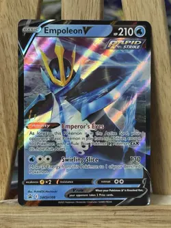 Empoleon V - SWSH108 Sword & Shield Ultra Rare Promo Pokemon TCG NM - Image 1