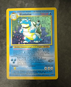 Blastoise 2/102 Base Set Holo Rare 100 HP English 1999 Wizards of the Coast - Image 1
